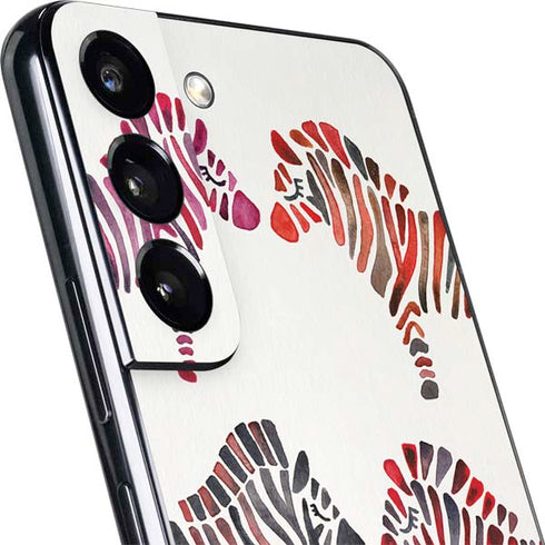 Cat Coq Rainbow Zebras Galaxy S22 Plus Skin