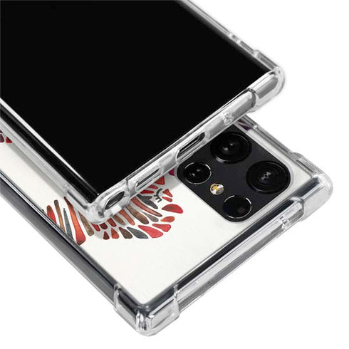 Cat Coq Rainbow Zebras Galaxy S22 Ultra Clear Case