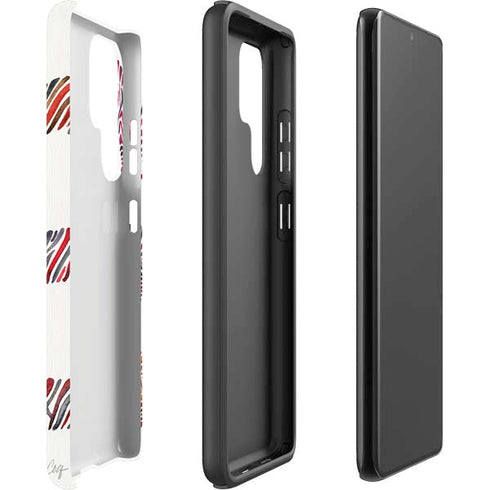 Cat Coq Rainbow Zebras Galaxy S22 Ultra Pro Case