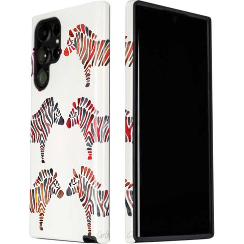 Cat Coq Rainbow Zebras Galaxy S22 Ultra Pro Case