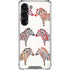 Cat Coq Rainbow Zebras Galaxy S23 Clear Case