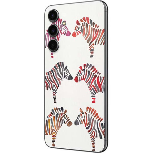 Rainbow Zebras by Cat Coq Galaxy S23 FE Skin