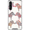 Cat Coq Rainbow Zebras Galaxy S23 Plus Clear Case