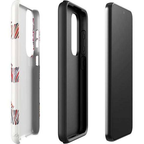 Cat Coq Rainbow Zebras Galaxy S23 Plus Pro Case