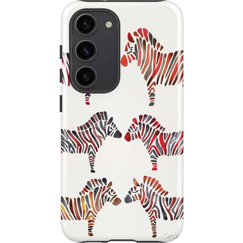 Cat Coq Rainbow Zebras Galaxy S23 Pro Case
