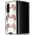Cat Coq Rainbow Zebras Galaxy Z Fold4 5G Clear Case