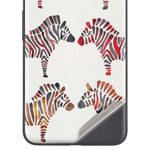 Cat Coq Rainbow Zebras Google Pixel 4a 5G Skin