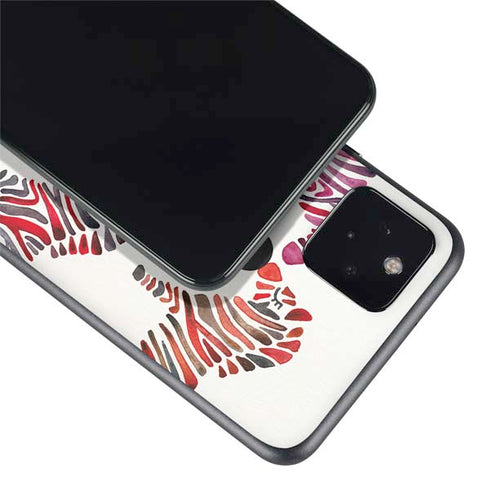 Cat Coq Rainbow Zebras Google Pixel 4a 5G Skin