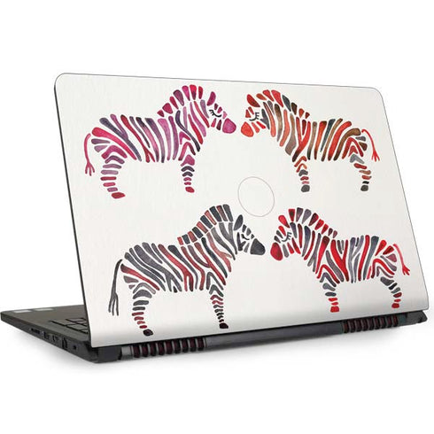 Cat Coq Rainbow Zebras Dell Inspiron Skin