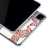Cat Coq Rainbow Zebras iPad Pro 12.9in (2020) Clear Case