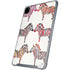Cat Coq Rainbow Zebras iPad Pro 12.9in (2020) Clear Case