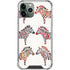 Rainbow Zebras by Cat Coq iPhone 11 Pro Max Clear Case