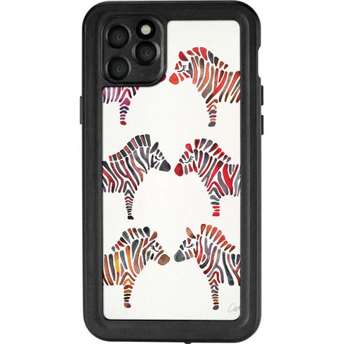 Cat Coq Rainbow Zebras iPhone 11 Pro Max Waterproof Case