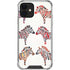 Cat Coq Rainbow Zebras iPhone 12 Clear Case