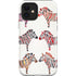 Cat Coq Rainbow Zebras iPhone 12 Impact Case