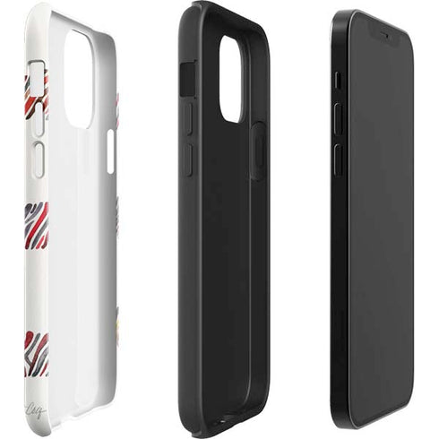 Cat Coq Rainbow Zebras iPhone 12 Mini Impact Case