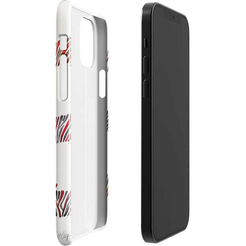 Cat Coq Rainbow Zebras iPhone 12 Mini Lite Case