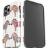 Cat Coq Rainbow Zebras iPhone 12 Pro Impact Case