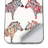 Cat Coq Rainbow Zebras iPhone 12 Pro Skin