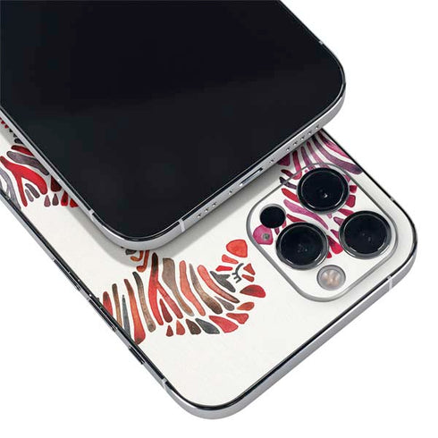 Cat Coq Rainbow Zebras iPhone 12 Pro Skin