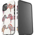 Cat Coq Rainbow Zebras iPhone 13 Impact Case