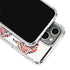 Cat Coq Rainbow Zebras iPhone 13 Pro Clear Case