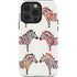 Cat Coq Rainbow Zebras iPhone 13 Pro Impact Case