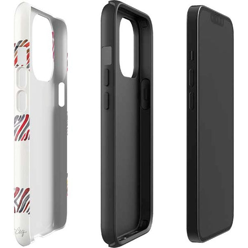 Cat Coq Rainbow Zebras iPhone 13 Pro Impact Case