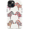 Cat Coq Rainbow Zebras iPhone 14 Plus Impact Case