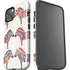 Cat Coq Rainbow Zebras iPhone 14 Plus Impact Case
