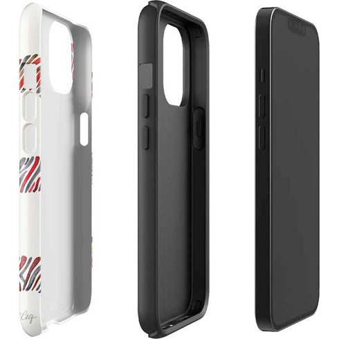 Cat Coq Rainbow Zebras iPhone 14 Impact Case