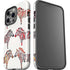 Cat Coq Rainbow Zebras iPhone 14 Pro Impact Case