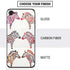 Cat Coq Rainbow Zebras iPhone SE (2nd & 3rd Gen) Skin