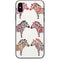 Cat Coq Rainbow Zebras iPhone X Skin