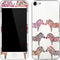 Cat Coq Rainbow Zebras Apple iPod Skin