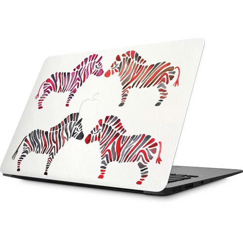 Cat Coq Rainbow Zebras Apple MacBook Skin