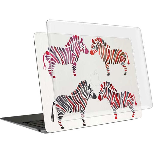 Rainbow Zebras by Cat Coq MacBook Air 15in (2023-2025) Case plus Skin