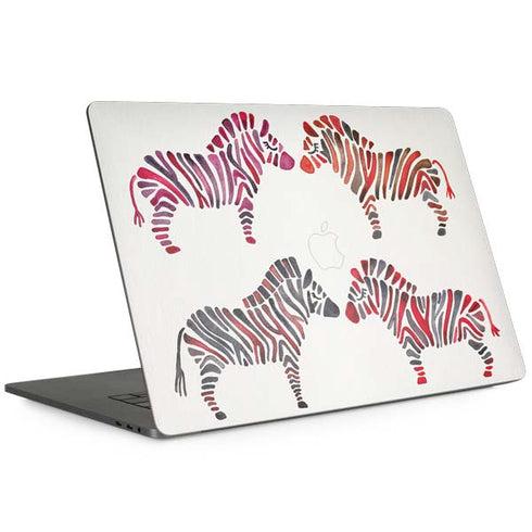 Cat Coq Rainbow Zebras Apple MacBook Pro 15-inch Skin