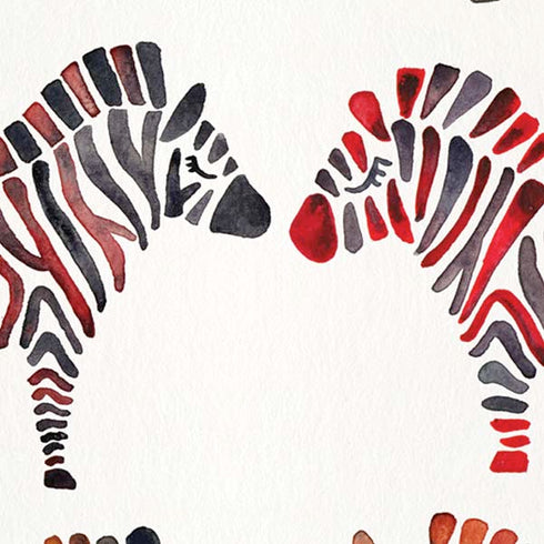 Cat Coq Rainbow Zebras Moto E5 Play Skin