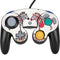Cat Coq Rainbow Zebras Nintendo GameCube Controller Skin