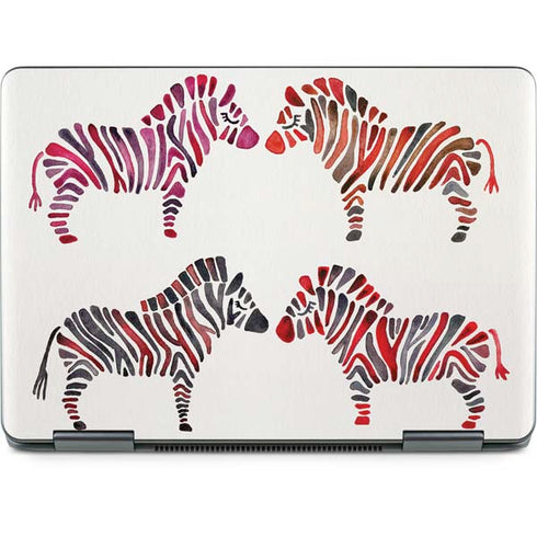 Cat Coq Rainbow Zebras Notebook 9 Pro 13in (2017) Skin