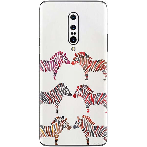 Cat Coq Rainbow Zebras OnePlus 7 Pro Skin