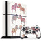 Cat Coq Rainbow Zebras PS4 Console and Controller Bundle Skin