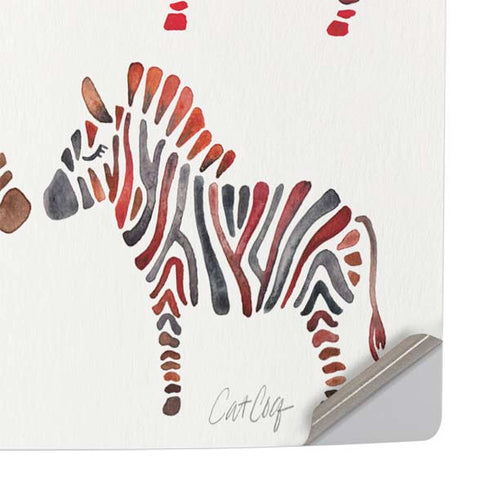 Cat Coq Rainbow Zebras PS5 Console Skin