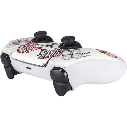Cat Coq Rainbow Zebras PS5 Controller Skin