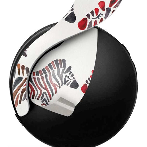 Cat Coq Rainbow Zebras PULSE 3D Wireless Headset for PS5 Skin