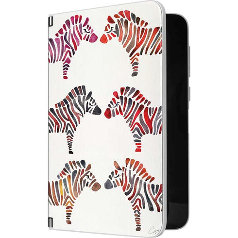 Cat Coq Rainbow Zebras Surface Duo Skin