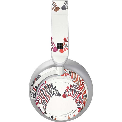 Cat Coq Rainbow Zebras Surface Headphones Skin