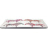 Cat Coq Rainbow Zebras Universal Laptop 12in (9.8 x 6.8in) Skin