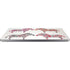 Cat Coq Rainbow Zebras Universal Laptop 16in (13 x 9.4in) Skin